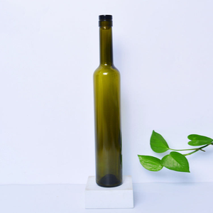 <span class=keywords><strong>Bellissima</strong></span> Portable 375ml 750ml Botellas de vidrio de hielo esmerilado de cuello largo para Vodka Vino Claro Ámbar Tornillo Corcho <span class=keywords><strong>Difusor</strong></span> Embalaje - Product Image 1