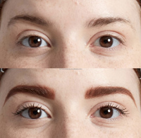 Nouvelle pommade à sourcils liquide vegan imperméable et longue tenue, personnalisable avec logo (8 couleurs)
