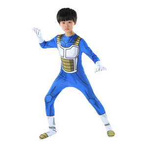 Hot Anime Super Saiyan Garçons Combinaison Halloween Végéta Cosplay <span class=keywords><strong>Costume</strong></span> TV & Film Son Goku Combinaison pour Enfants - Product Image 1