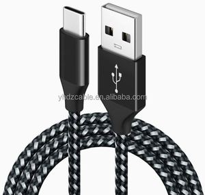 <b>USB</b> <b>C</b> Charger <b>Cable</b> 1m 2m <b>3m</b> Nylon Braided Fast Charging <b>Cable</b> for Samsung Smart Fast Charging Type <b>C</b> <b>Cable</b> - Product Image 1