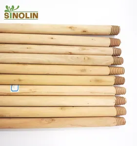 調節可能なほうきハンドル100cm110cm 120cm150cmスティック木製スティックブラジルのほうき天然広葉樹ダボ