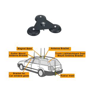 Support magnétique NMO robuste pour antenne radio mobile - Product Image 4