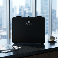 Diffuseur de parfum portable à double buse pour usage commercial, hôtel, bureau, intelligent, programmable, WiFi, contrôle par IA, 2000 ml