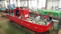 Bateau de lutte contre les incendies en alliage d'aluminium de 11,5 m adapté aux incendies d'hydrocarbures