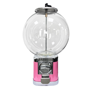Machine Distributrice Mécanique Rose à Distribution Libre pour Capsules de Jouets Bouncing Ball de 32 mm, Gaufrettes et Bonbons - Product Image 1