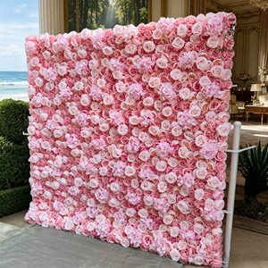 Kit de flores de rosas en tonos rosa y blanco, económico y versátil, ideal para decoración del hogar, manualidades, pequeños comercios y decoración de fiestas informales para chicas. - Product Image 3