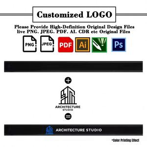 Crayon de charpentier standard HB personnalisé avec logo, format géant carré de 24 cm, idéal pour la promotion en gros - Product Image 3