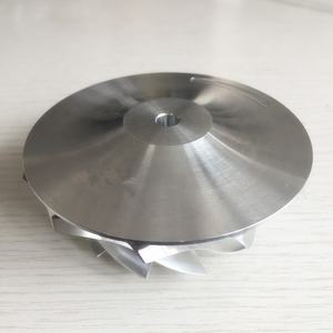 ใบพัดคอมเพรสเซอร์ <span class=keywords><strong>T04Z</strong></span> 59.40/80.30 มม. 11+0 ใบพัด อลูมิเนียม 2618/งานกัด/งานบิลเล็ต สำหรับรถแข่ง - Product Image 3