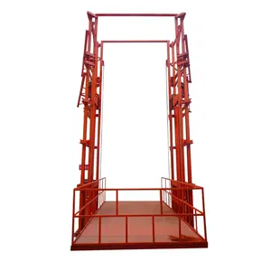 重型载重量货物升降机平台壁挂式工作台货物升降机电梯仓库货物升降机