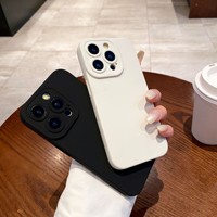 Coque de protection souple en silicone 2025 pour iPhone 17 AIR 16 15 14 Plus 13 7 8 Plus XS XR 11 12 13 Pro Max