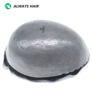 Durevole sistema di sostituzione dei capelli da uomo spessore pelle PU <span class=keywords><strong>parrucchino</strong></span> indiano per capelli da uomo - Product Image 4