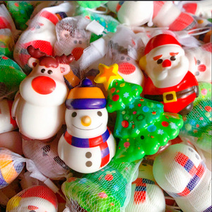 Christmas Santa Claus <b>Squishy</b> Toy PVC Squeeze Toy Stress Relief Sensory Fidget Toy for Kids Adults - Product Image 2