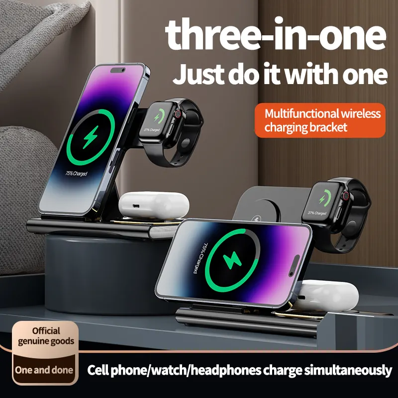 Smart Mobiele Telefoon Draadloze Oplader Dock Super Snelle Telefoon Oplader Houder Voor Iphone Samsung Android