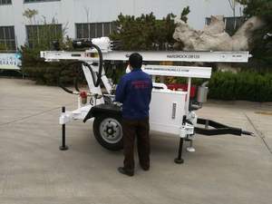 Goedkope, zeer efficiënte boorinstallatie voor het boren van onderscheppen in ondergrondse rots, 120m boordiepte, te koop - Product Image 5