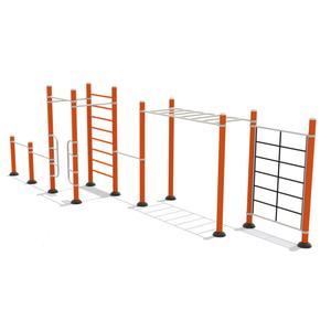 Equipo <span class=keywords><strong>de</strong></span> Entrenamiento Deportivo para Gimnasio al Aire Libre, Ecológico, <span class=keywords><strong>de</strong></span> Acero Inoxidable 304 316, para <span class=keywords><strong>Calistenia</strong></span>, Crossfit y Parques - Product Image 5