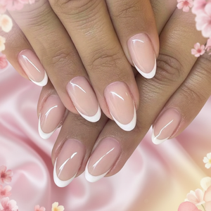 <span class=keywords><strong>Uñas</strong></span> Postizas Estilo Francés, Cortas y Ovaladas, de ABS, <span class=keywords><strong>Blancas</strong></span>, Adhesivos Desmontables para <span class=keywords><strong>Manicura</strong></span> - Product Image 2