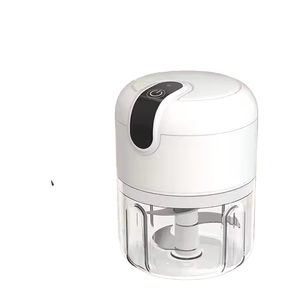 Mini picadora de ajo eléctrica inalámbrica portátil, picadora de carne y trituradora de verduras con características seguras de carga USB - Product Image 2
