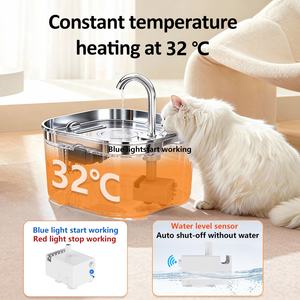 Pompe de <span class=keywords><strong>fontaine</strong></span> chauffante miniature OEM pour animaux de compagnie 35 ° Pompe de remplacement silencieuse à arrêt automatique pour <span class=keywords><strong>distributeur</strong></span> d'<span class=keywords><strong>eau</strong></span> pour chat et chien - Product Image 2