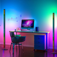Nouveau lampadaire d'ambiance magique à la mode avec bluetooth Music Sync & télécommande palier light bar Dream Color pour chambre Bar fête décoration