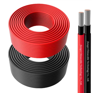 H1Z2Z2-K 1500 В 1x4 мм Солнечный кабель постоянного тока EN50618 стандарт 4 6 10 квадратный фотоэлектрический провод с изоляцией XLPO луженая медь - Product Image 3