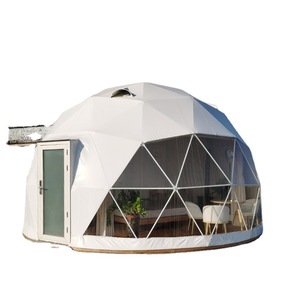 Carpa Domo de 6 Metros de Diámetro, Carpa Geodésica Aislada para Campamento y Glamping al Aire Libre - Product Image 1