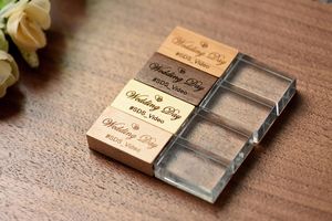 Custom Logo Wedding Gift <strong>Crystal</strong> Wooden USB 2.0 3.0 4GB 16GB 32GB 64GB <strong>Memory</strong> Flash <strong>Stick</strong> Pen Drive - Product Image 4