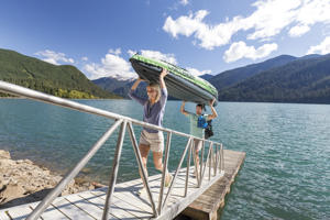 <span class=keywords><strong>Intex</strong></span> <span class=keywords><strong>Challenger</strong></span> K2 68306 Kayak à la dérive <span class=keywords><strong>gonflable</strong></span> Ensemble de bateaux à rames durables en PVC et aluminium pour l'aventure en plein air - Product Image 5