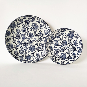 Commercio all'ingrosso stile inglese porcellana 18 pz ceramica piatto piatto <span class=keywords><strong>piatti</strong></span> <span class=keywords><strong>piatti</strong></span> <span class=keywords><strong>piatti</strong></span> per la cena per la cucina per <span class=keywords><strong>6</strong></span> <span class=keywords><strong>persone</strong></span> - Product Image 2