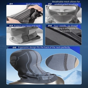Máscara de Ciclismo y Esquí CZ de Alta Calidad para Otoño e Invierno, Resistente al Frío y Cálida, Absorbe el Sudor y Seca Rápidamente - Product Image 5