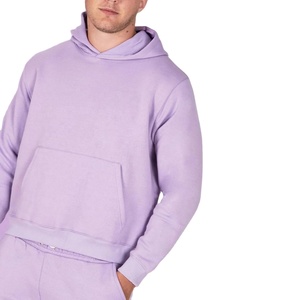 Ensemble survêtement personnalisé de haute qualité pour homme, sweat-shirt à capuche respirant d'hiver, sweat-shirt à capuche doublé en polaire de coton, pantalon de survêtement personnalisé - Product Image 6