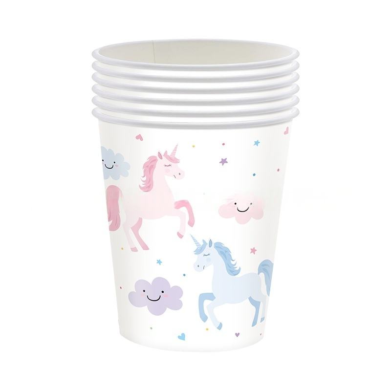 Gobelet en papier coloré * 16 pièces