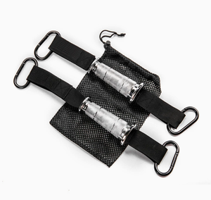 Poignées de fitness haut de gamme, antidérapantes, robustes, pour exercices de traction, <span class=keywords><strong>poignée</strong></span> chromée pour la <span class=keywords><strong>musculation</strong></span> - Product Image 3