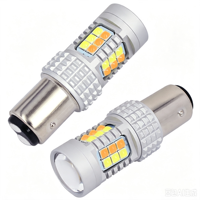 Feu Stop Clignotant LED Liwiny pour Voiture 3030 30SMD S25 1156 BAU15S PY21W 1157 BAY15D T20 7443 W21 5W Canbus Feu Arrière de Recul