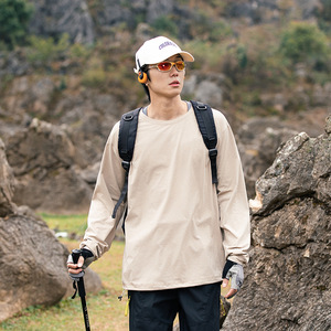 Fabricante Mayorista de Ropa de Protección Solar UPF 50+, Camiseta de Manga Larga Personalizada para Hombre, Protección UV para Actividades al Aire Libre - Product Image 3