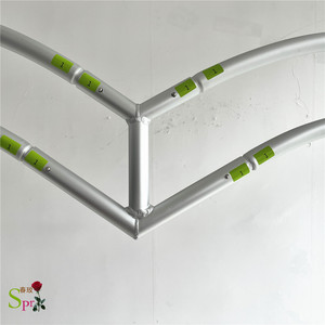 SPR Aluminum Material Heart-Shaped Arch <strong>Wedding</strong> <strong>Backdrop</strong> <strong>Stand</strong> with Folding Design Height Customized Size Option - Product Image 2