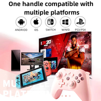 Control Inalámbrico para Juegos N21 Compatible con Android/iOS con Vibración de Doble Motor para Nintendo Switch, Joystick para Gamepad