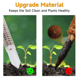 Support <span class=keywords><strong>pour</strong></span> plantes Piquets de croissance en plastique Nid d'abeille Eau de coco Bâtons de mousse <span class=keywords><strong>Colonne</strong></span> d'escalade Plantes d'intérieur Bâtons de mousse - Product Image 3