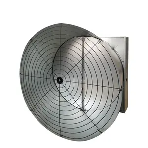 Factory direct sale greenhouse 1380 double door butterfly type cone exhaust fan for poultry farms industrial