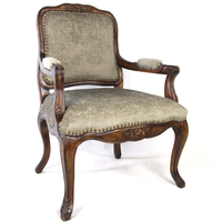 Fauteuil en bois directement de l'usine, fauteuil de luxe pour salon