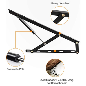 Giường khung nâng lên giường nâng lên phần cứng phụ kiện <span class=keywords><strong>sofa</strong></span> bản lề giường <span class=keywords><strong>sofa</strong></span> thủy lực nâng cơ chế - Product Image 2