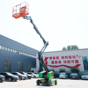 चार पहिया ड्राइव इलेक्ट्रिक लिफ्ट प्लेटफॉर्म फैक्ट्री वेयरहाउस लिफ्ट उपकरण 8 मीटर 10 मीटर 12 मीटर 12 मीटर बहुक्रियाशील लिफ्टिंग प्लेटफॉर्म बिक्री के लिए - Product Image 4