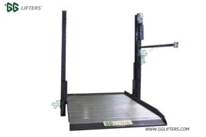 ระบบยกรถไฮดรอลิกแบบ2เสาอุปกรณ์จอดรถแนวตั้งพร้อมระบบขับเคลื่อนไฮดรอลิก - Product Image 6