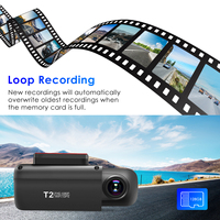 Eachpai DVR 2K kamera ganda dengan wifi & GPS