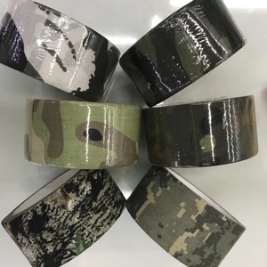 Trung Quốc Nhà máy tùy chỉnh in mẫu miễn phí Camo tự dính bảo vệ vải ngụy trang <span class=keywords><strong>Duct</strong></span> <span class=keywords><strong>Tape</strong></span> 2 "x 10m - Product Image 1