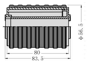 Rueda de circuito silencioso para sistema de cadena transportadora de plástico, dispositivo de transmisión de plástico - Product Image 2