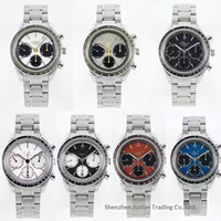 Lunar Super Series Uhr Bestseller Vollautomatische Mechanische Multifunktionale Timing-Uhr Herren-Taucheruhr Saphirglas