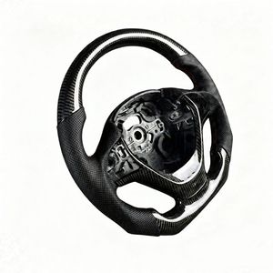 Volant en cuir et fibre de carbone pour MINI Countryman/<span class=keywords><strong>Cooper</strong></span>/Clubman/Convertible/<span class=keywords><strong>John</strong></span> <span class=keywords><strong>Cooper</strong></span> <span class=keywords><strong>Works</strong></span> - Product Image 5