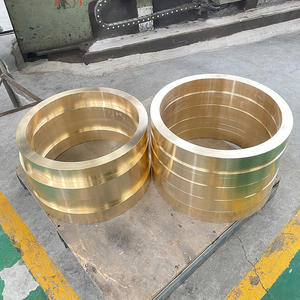 Bagues de tournage CNC de précision CuSn6Zn6Pb3 en <span class=keywords><strong>bronze</strong></span> autolubrifiant, pour usage industriel, avec fixation filetée - Product Image 3