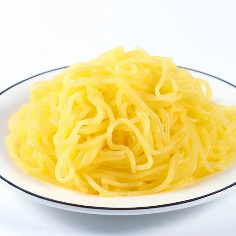 Kunden spezifische Spaghetti niedrigen Preis Konjak Pasta Shira taki chinesische Konjak Kürbis Nudeln mit Sauce