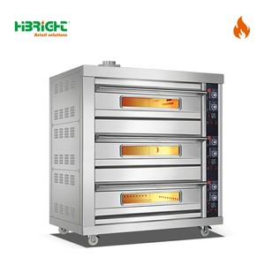 Horno de cubierta de control de gas licuado equipo de cocina comercial usado panadería tamaño personalizado - Product Image 4